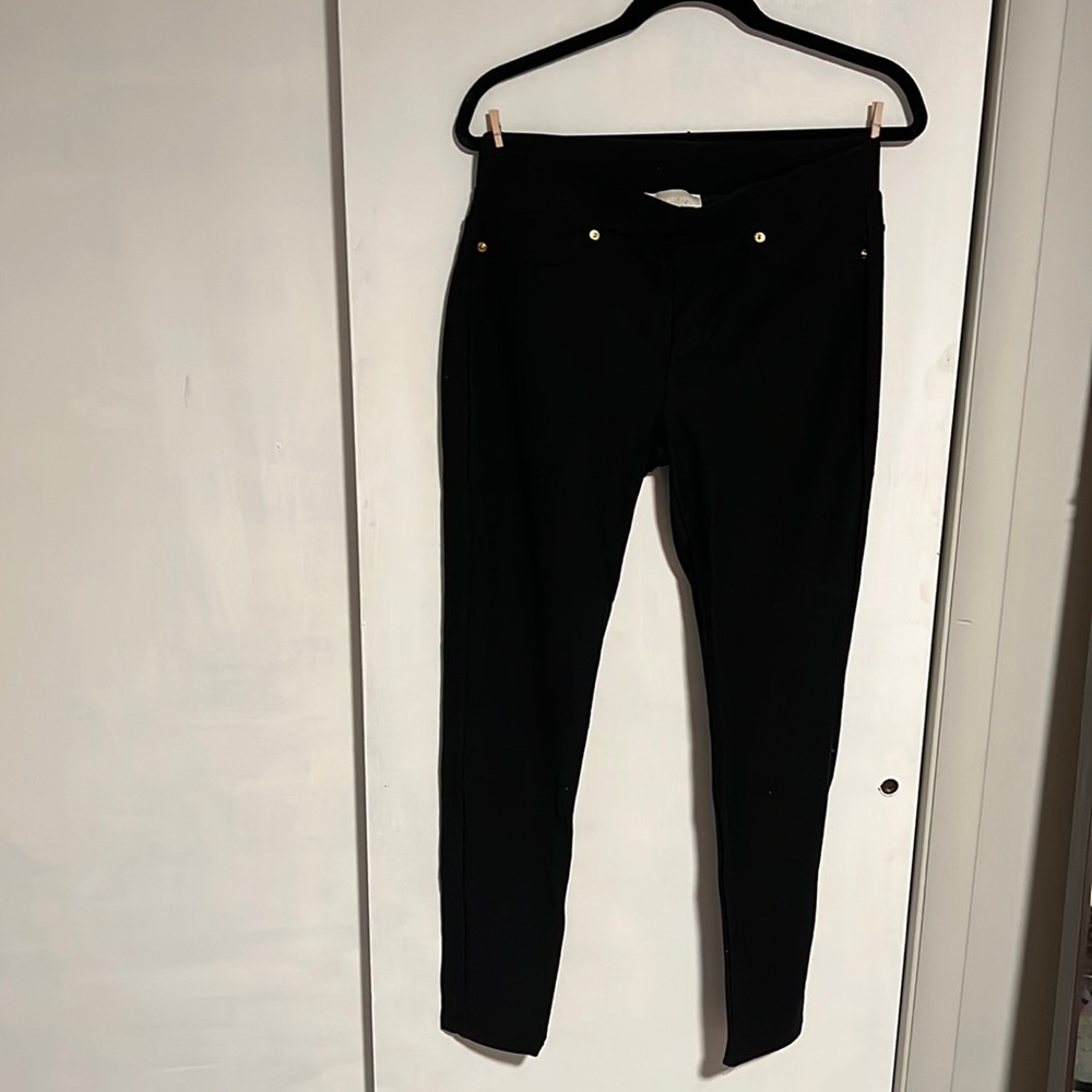 Michael Kors stretchy black pants